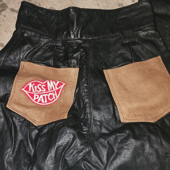 Wilson Black and Brown Jeans with Unique Design - Picture 8 of 9